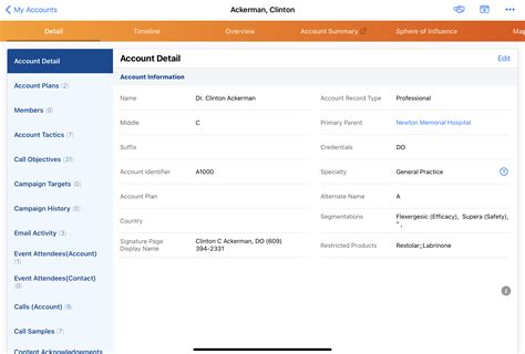 How to edit information in My Account. .
